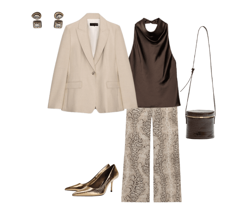 Look Elegante para Evento corporativo