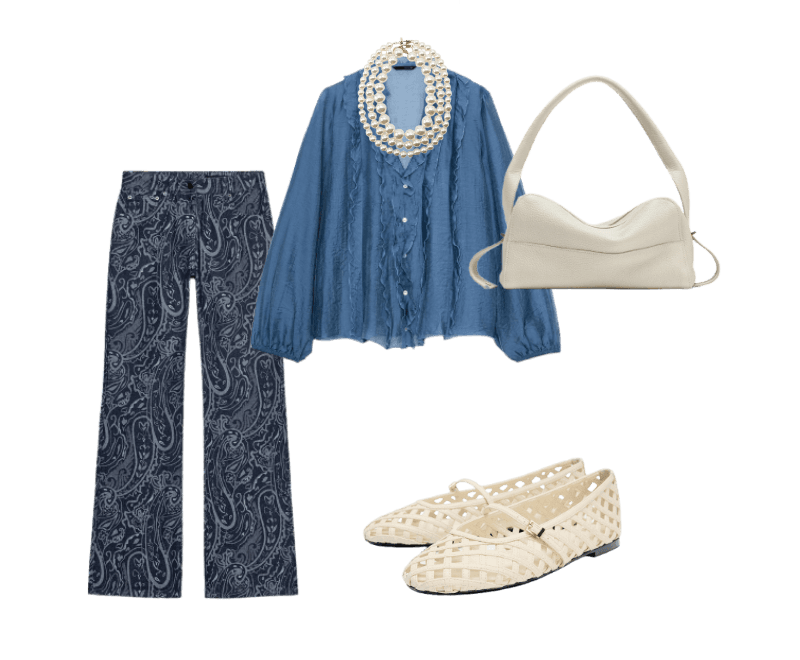 Look Magnético para Almoço com familia