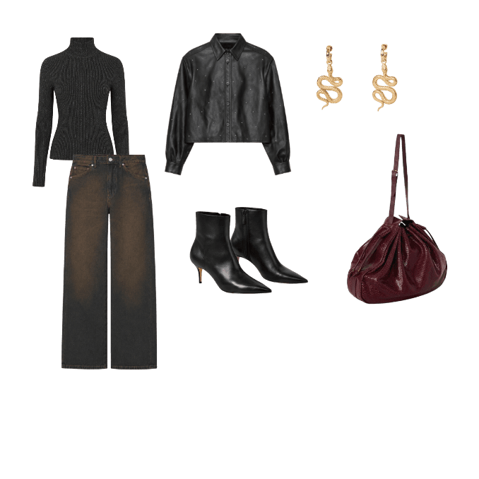 Look Dramático para Trabalho no escritório