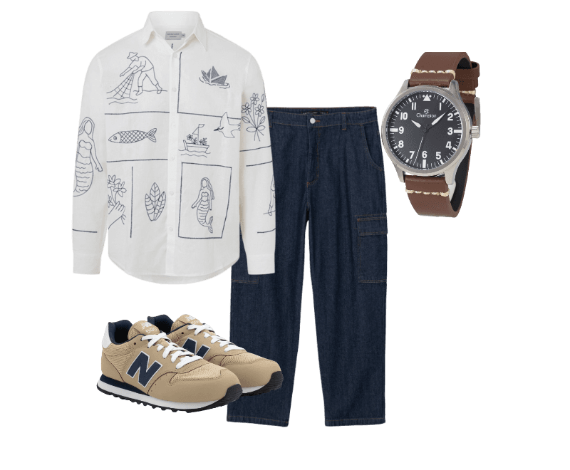 Look Contemporâneo para Trabalho em casa