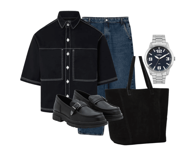 Look Dramático para Trabalho no escritório