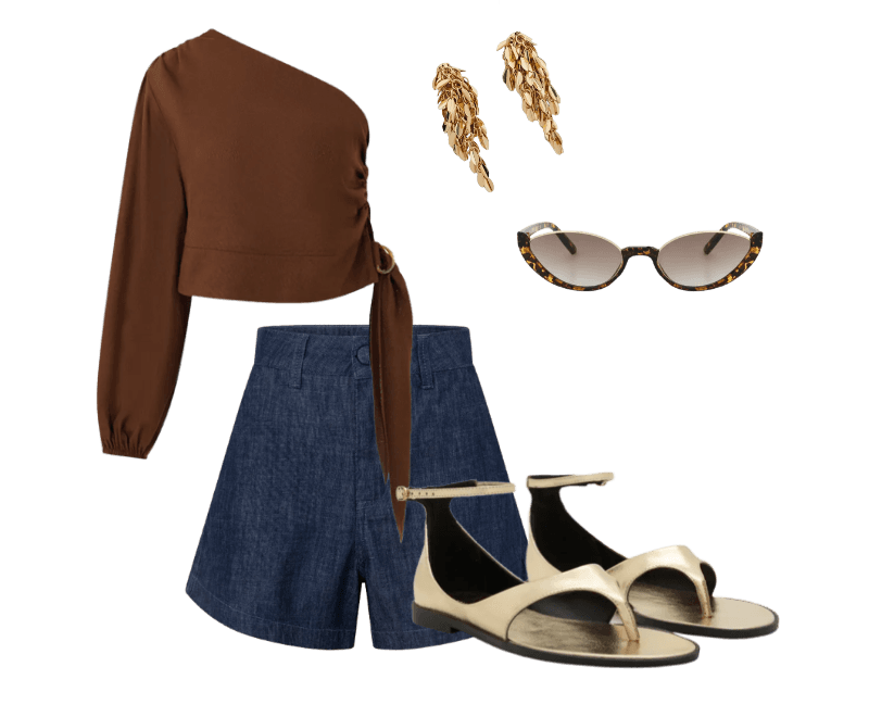 Look Dramático para Almoço com familia