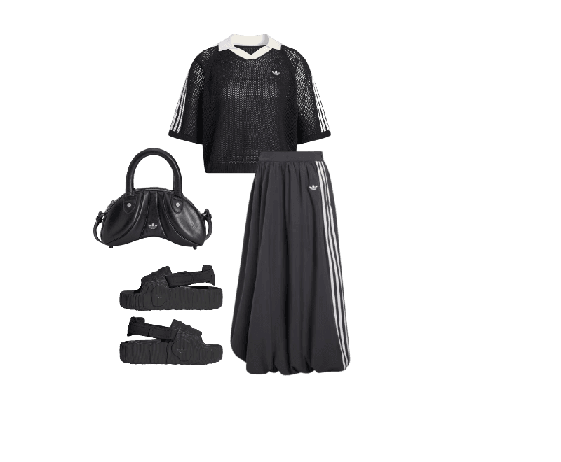 Look Dramático para Festa com amigos