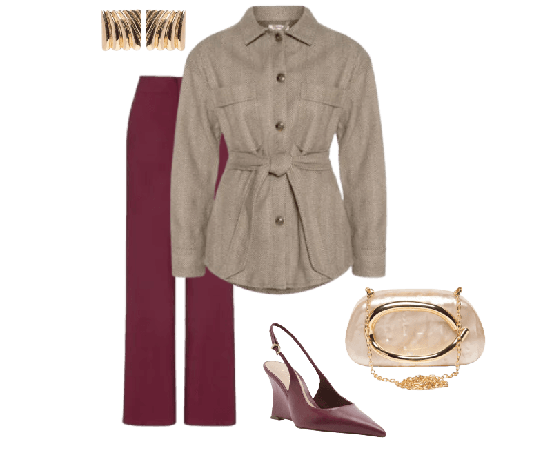 Look Magnético para Trabalho no escritório