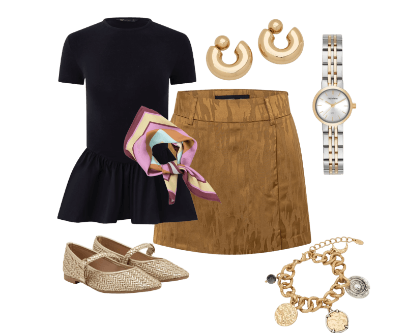 Look Romântico para Passeio no parque