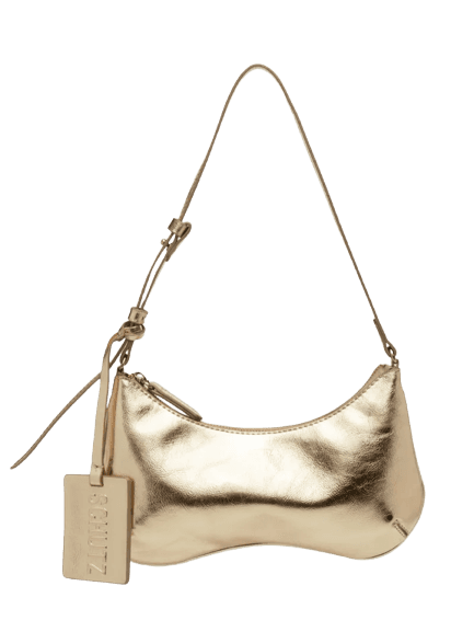 Bolsa Feminina Média Stellare Tecno Dourado Schutz