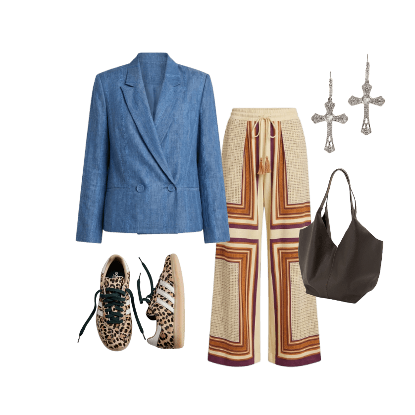 Look Dramático para Almoço com familia