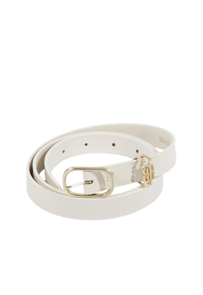 The SS Belt Couro Branco - Schutz