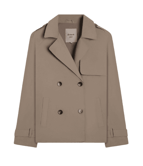 Jaqueta Trench Cotton Caqui
