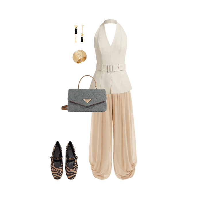Look Romântico para Trabalho em casa