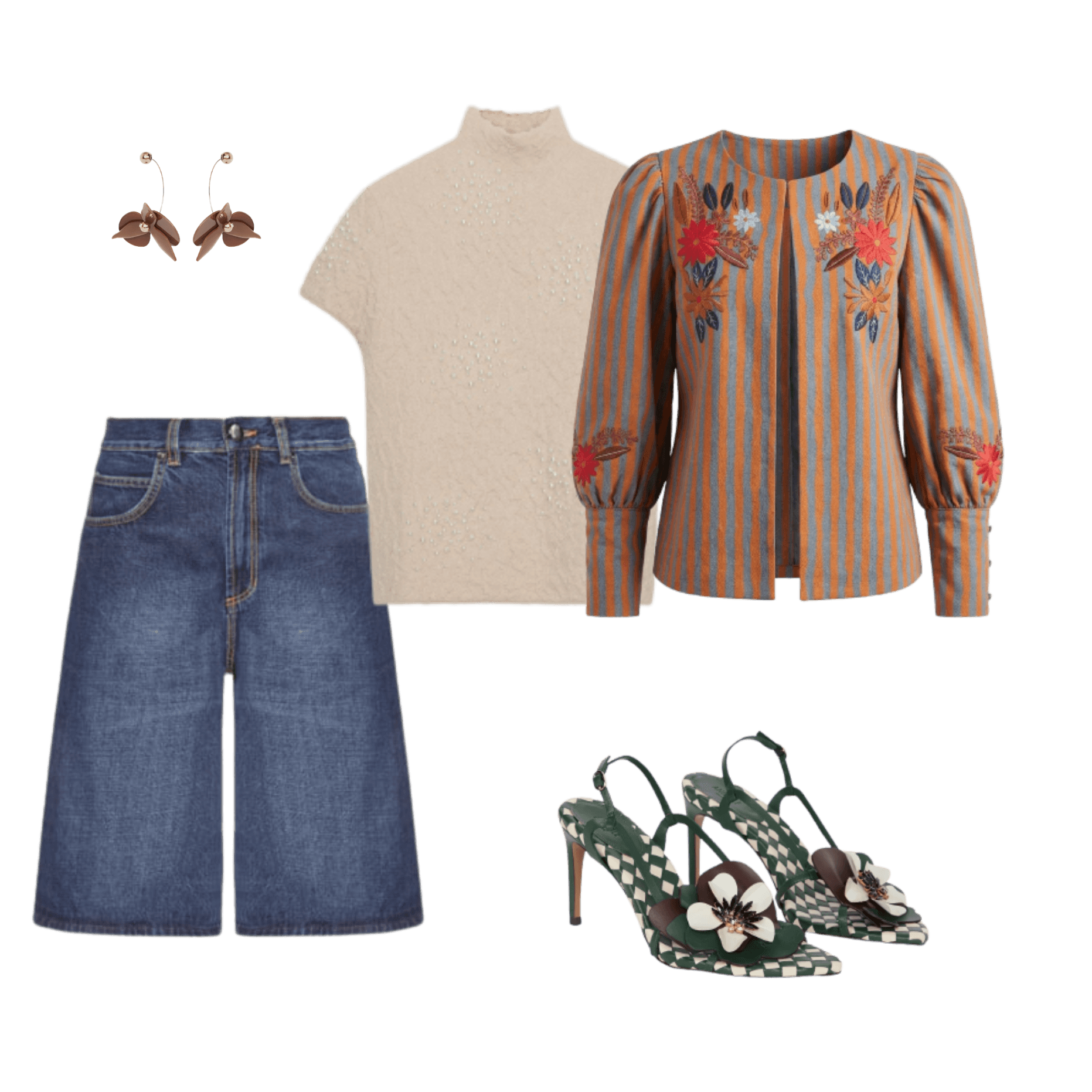 Look Magnético para Almoço com familia
