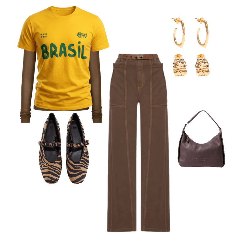 Look Dramático para Festa com amigos