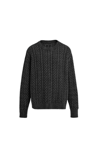 Suéter Lavado Estrutura Tranças