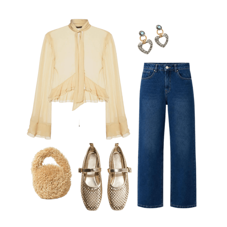 Look Romântico para Trabalho no escritório