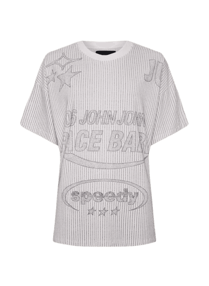 Camiseta Ampla Race Babe John John Feminina