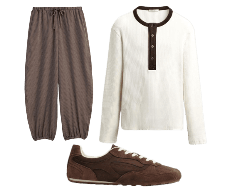 Look Esportivo para Trabalho em casa