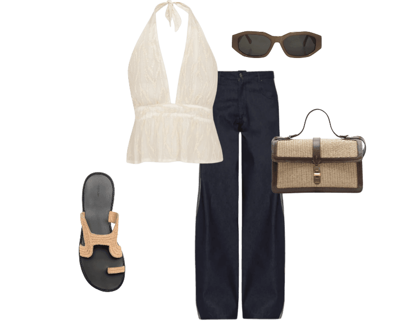 Look Natural para Almoço com familia