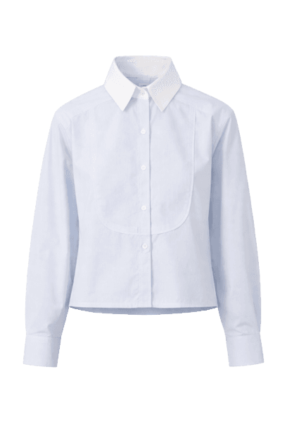 Camisa Cropped De Tricoline Vichy