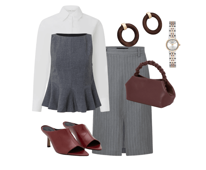 Look Dramático para Trabalho no escritório