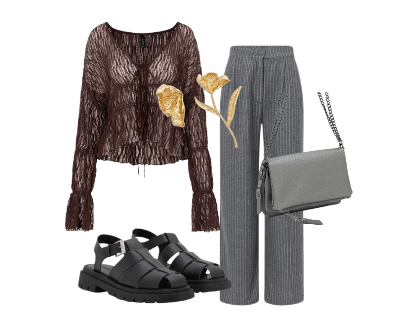 Look Dramático para Trabalho no escritório