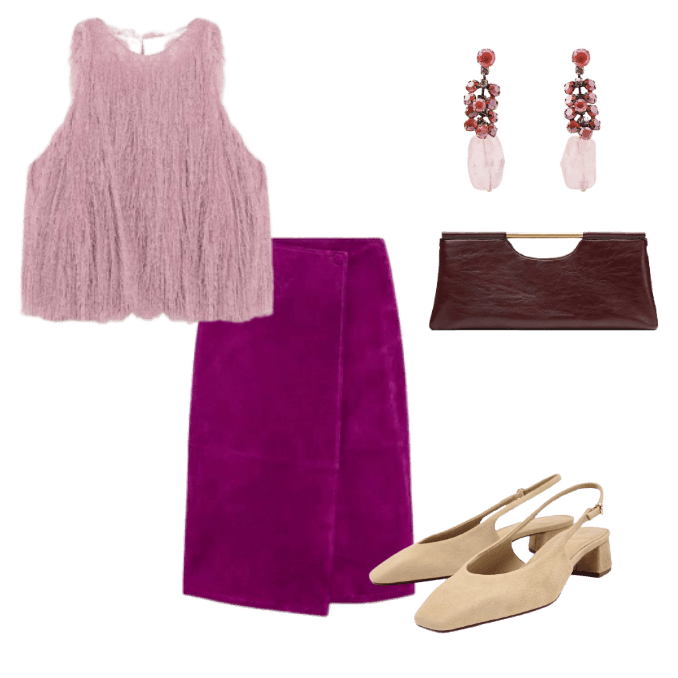 Look Dramático para Festa com amigos