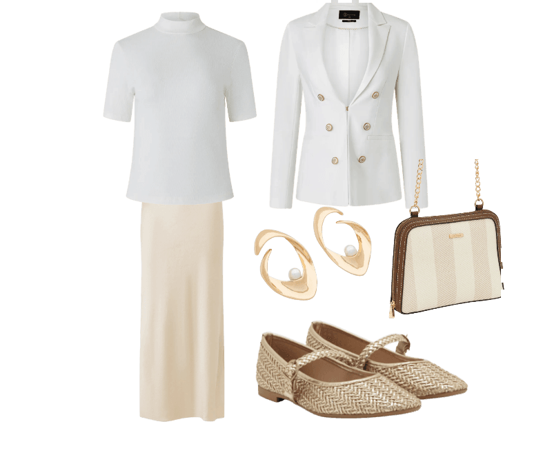 Look Contemporâneo para Trabalho no escritório