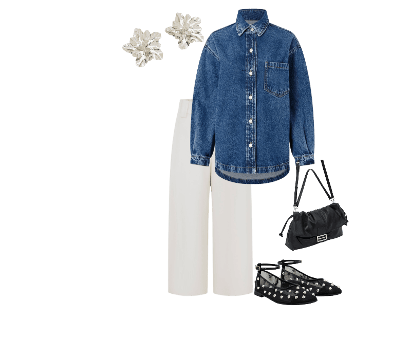 Look Magnético para Almoço com familia