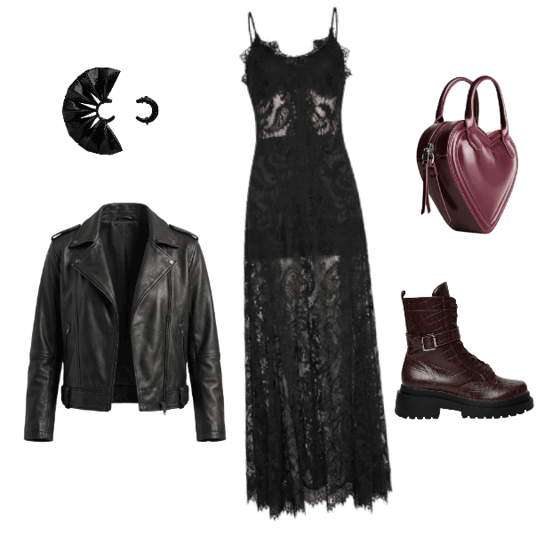 Look Dramático para Festa com amigos