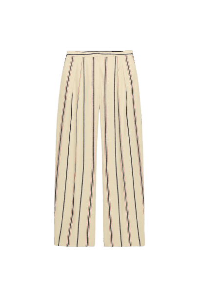 CALÇA COM PREGAS E LISTRAS ZW COLLECTION