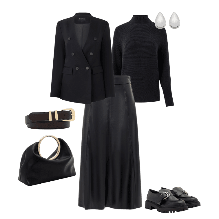Look Dramático para Trabalho no escritório