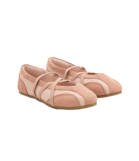 Tênis Sneakerina com Acabamento Acetinado Rosa