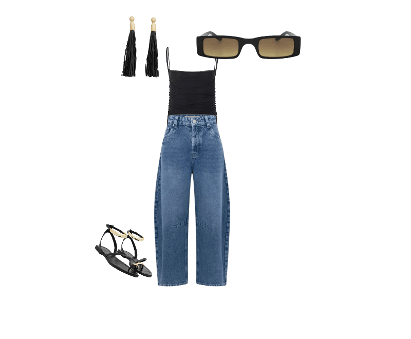 Look Elegante para Trabalho em casa