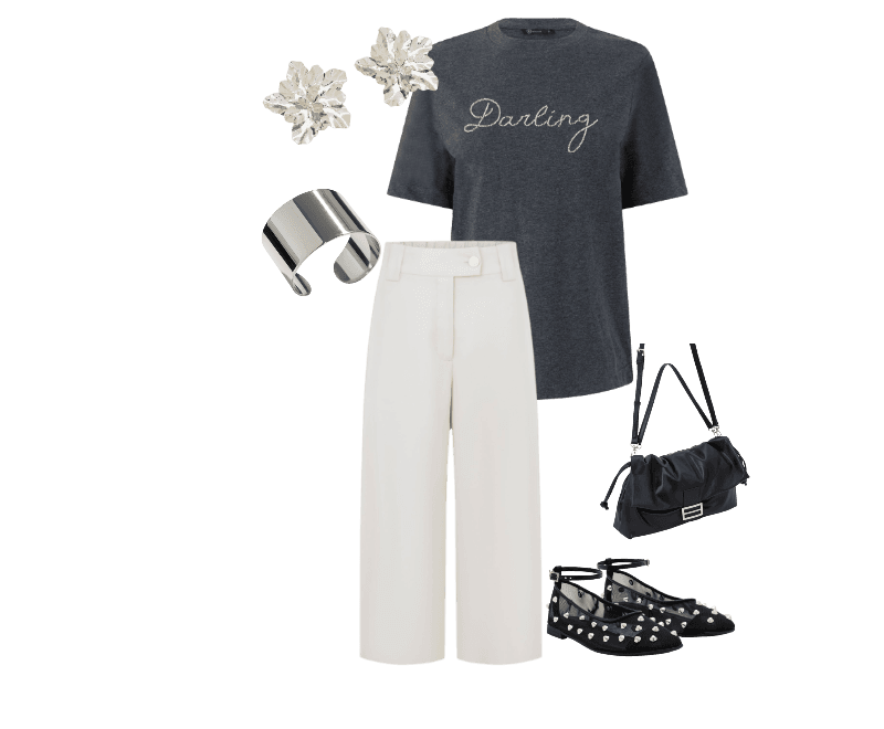 Look Dramático para Almoço com familia