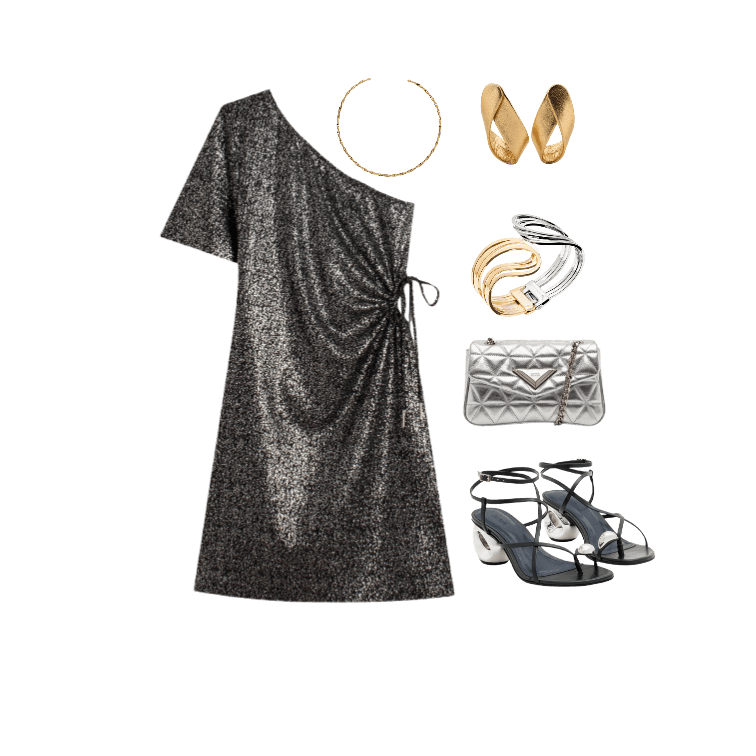 Look Magnético para Festa com amigos