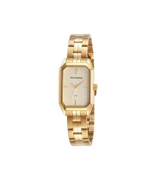 Relógio Mondaine Feminino Analógico Dourado