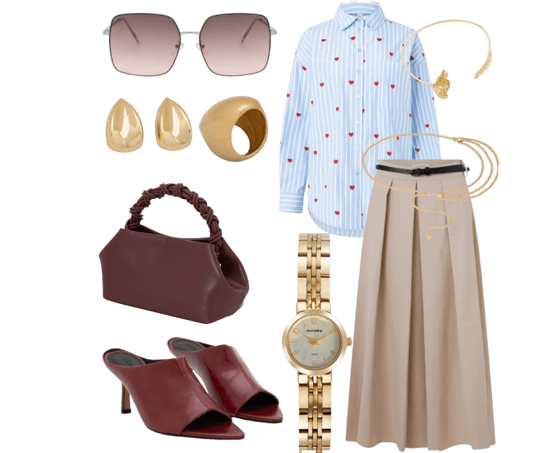 Look Romântico para Trabalho no escritório