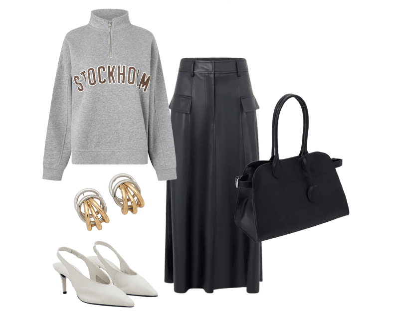 Look Contemporâneo para Trabalho no escritório