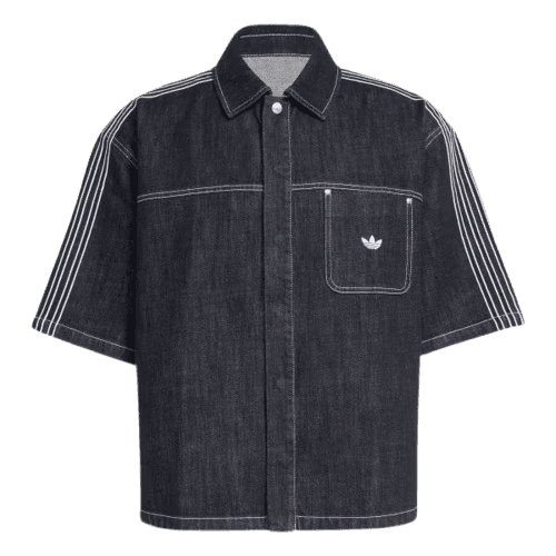 Camisa Jeans Manga Curta Originals Work