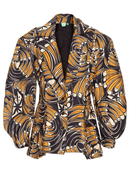 Blazer Feminino Leque De Tucano Preto Farm