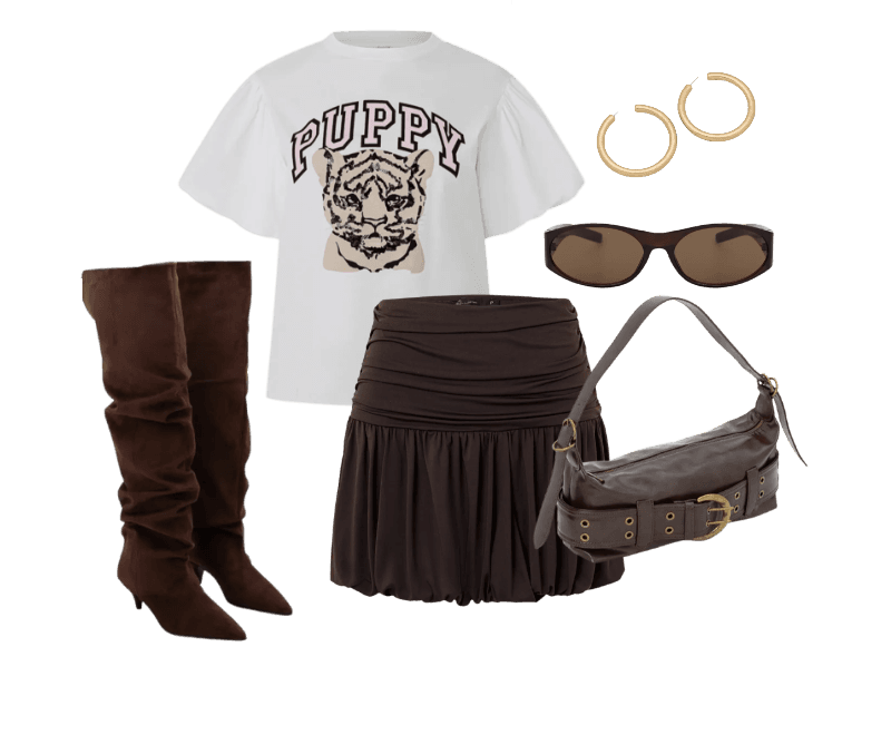 Look Dramático para Festival