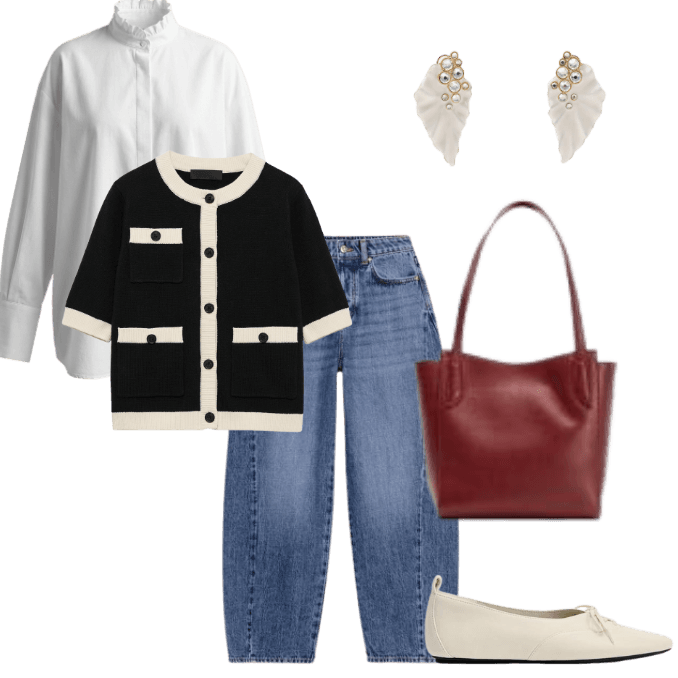 Look Dramático para Trabalho em casa