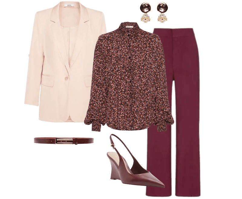 Look Romântico para Trabalho no escritório