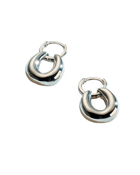 Brinco Sora Banho Ródio Branco - Rodio Branco