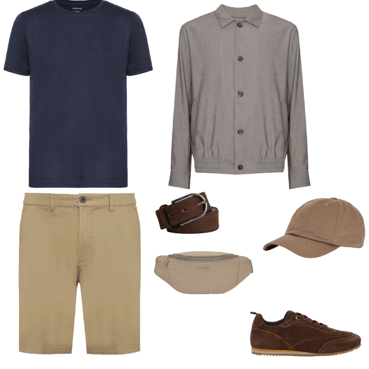 Look Esportivo para Almoço com familia