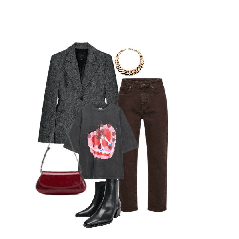 Look Dramático para Trabalho no escritório