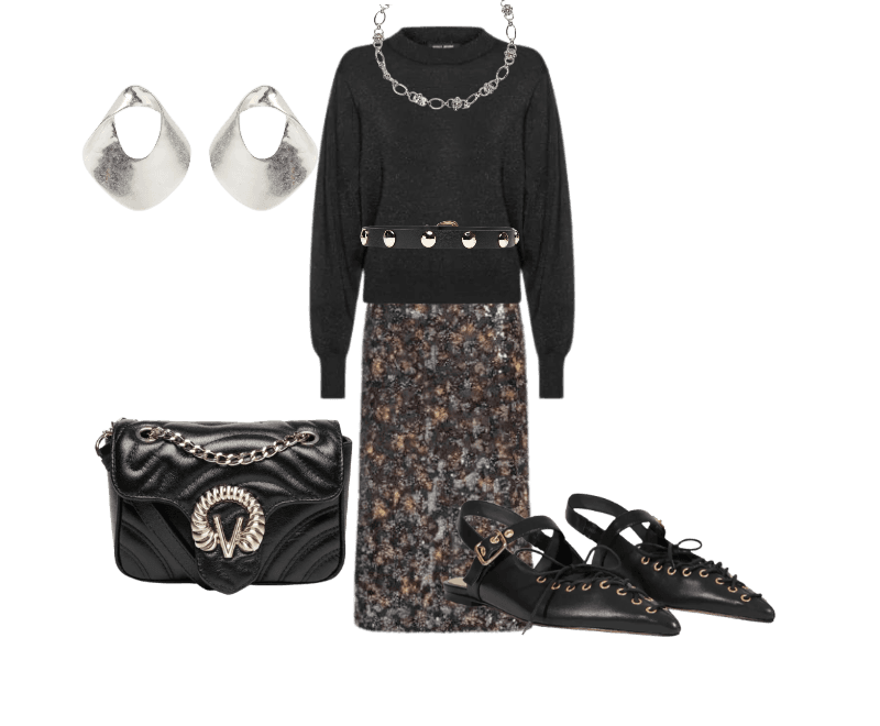 Look Dramático para Faculdade