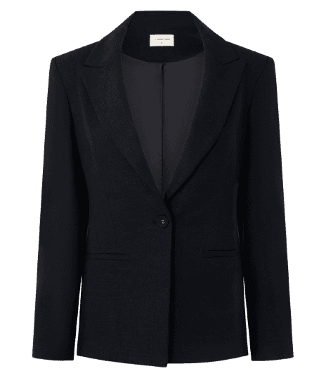 Blazer Alongado em Viscolinho com Modelagem Acinturada