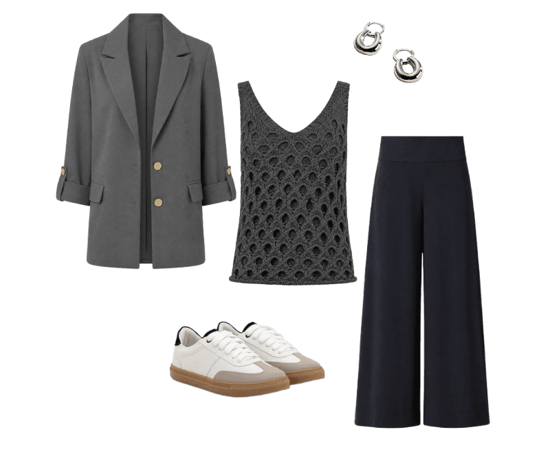 Look Dramático para Trabalho no escritório