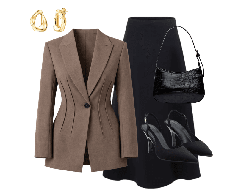 Look Magnético para Trabalho no escritório