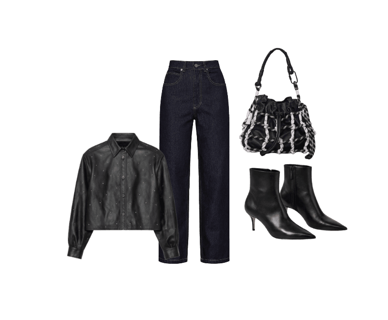 Look Magnético para Festa com amigos